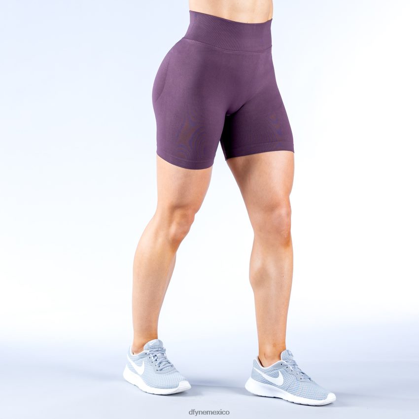 Dfyne pantalones cortos dinámicos 4.5' 6ciruela perfecta fondos D4406D13