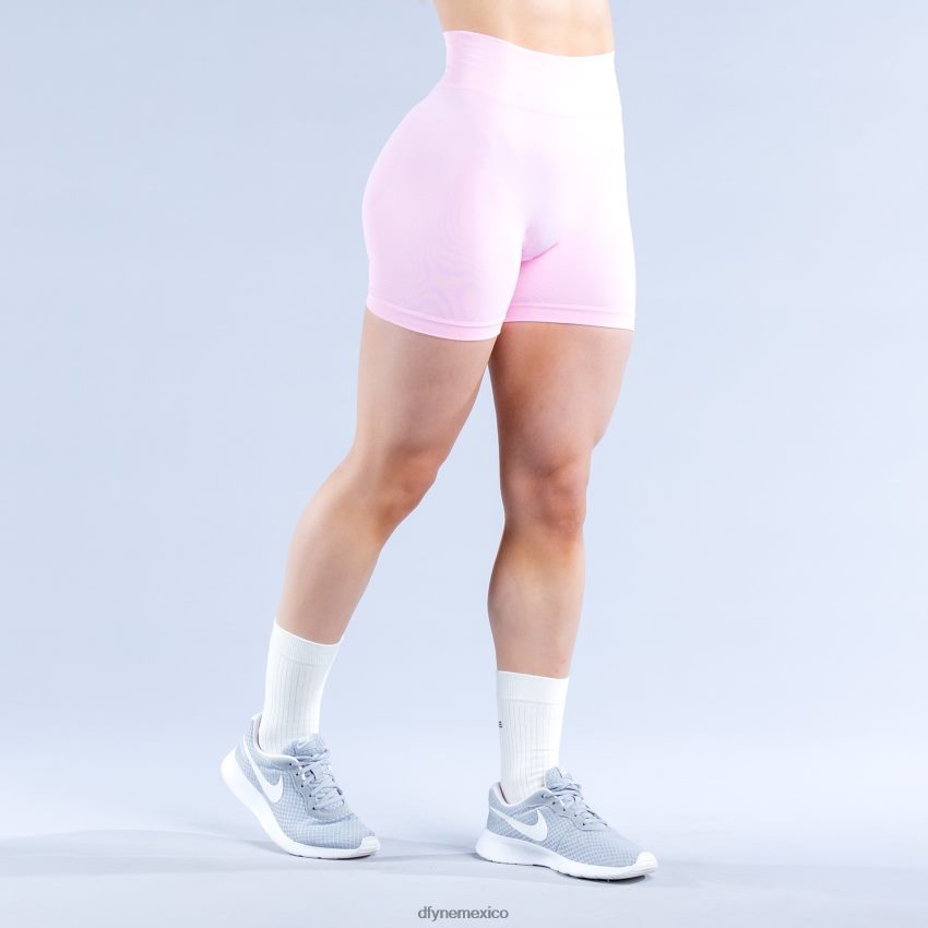 Dfyne pantalones cortos dinámicos 4.5' 6rosa claro rosa fondos D4406D14