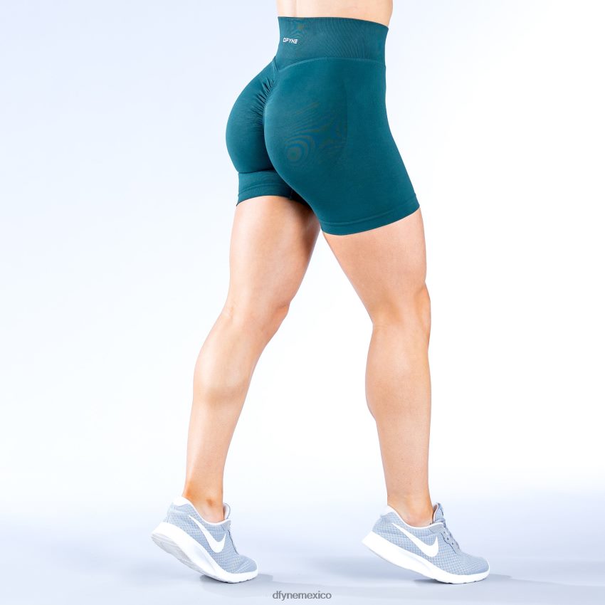 Dfyne pantalones cortos dinámicos 4.5' 6verde esmeralda oscuro fondos D4406D9