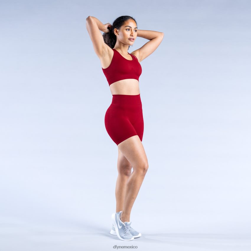 Dfyne pantalones cortos dinámicos 4.5' 8carmesí fondos D4406D91