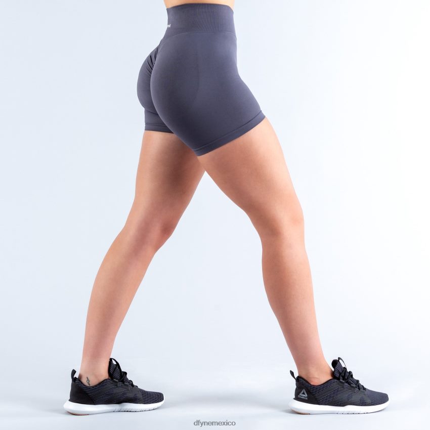 Dfyne pantalones cortos dinámicos 4.5' 8gris piedra oscuro fondos D4406D61