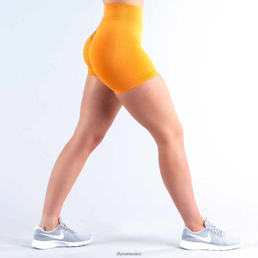 Dfyne pantalones cortos dinámicos 4.5' 8naranja resplandor solar fondos D4406D57