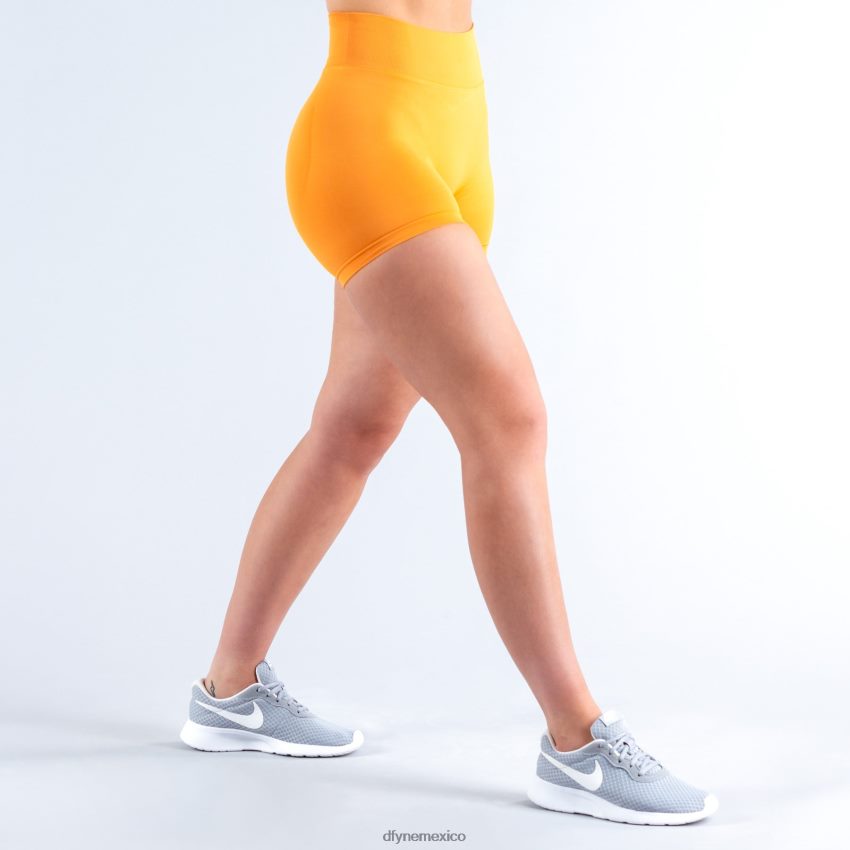 Dfyne pantalones cortos dinámicos 4.5' 8naranja resplandor solar fondos D4406D57