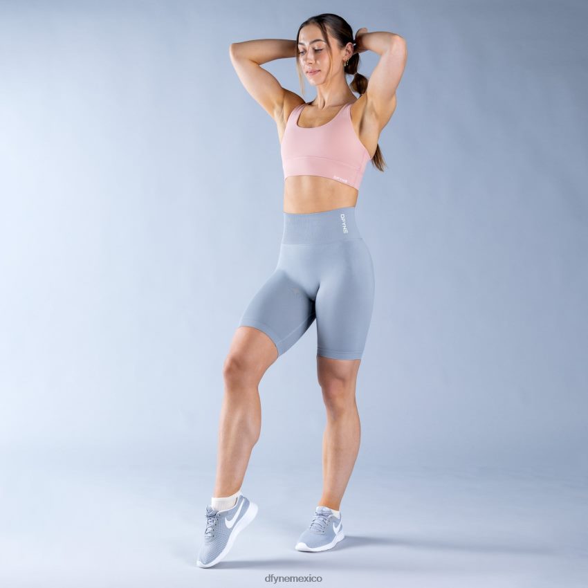 Dfyne pantalones cortos dinámicosgris piedra claro fondos D4406D67