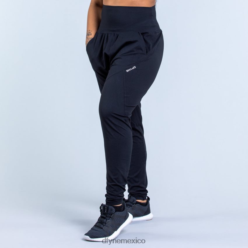 Dfyne joggers de corte cónico harén Origin 1negro fondos D4406D99