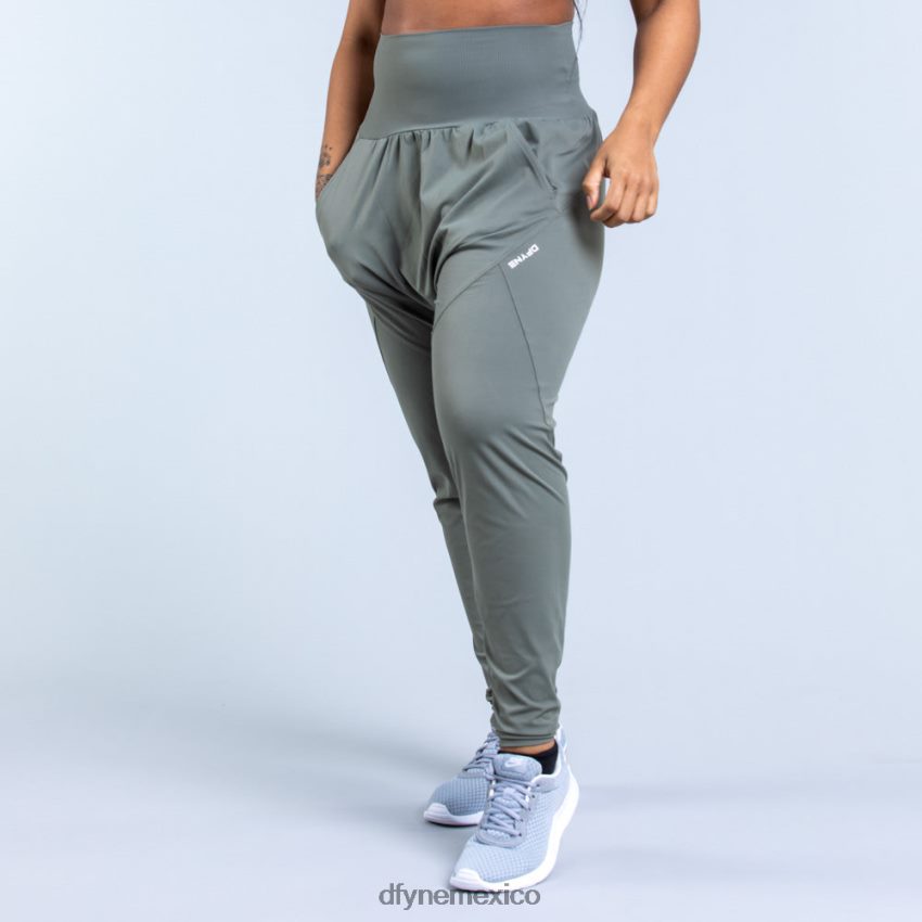 Dfyne joggers de corte cónico harén Origin 3Musgo Verde fondos D4406D101