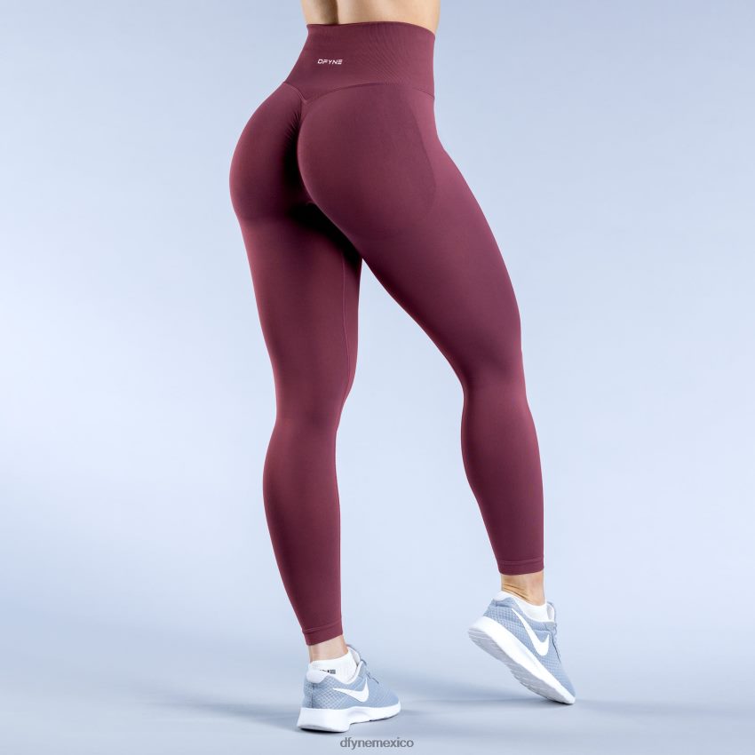 Dfyne leggings dinámicos 3borgoña fondos D4406D27