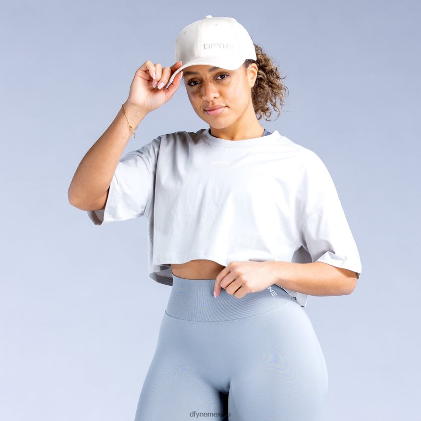 Dfyne revivir crop topgris hielo ropa D4406D132