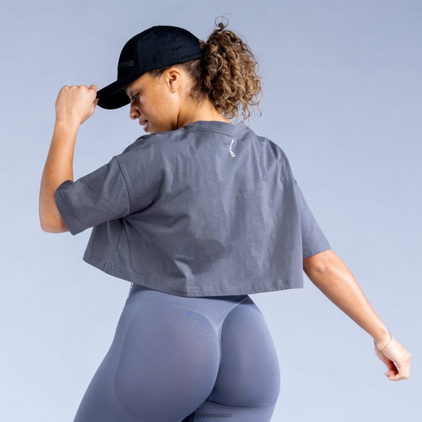 Dfyne revivir crop topgris oscuro ropa D4406D133