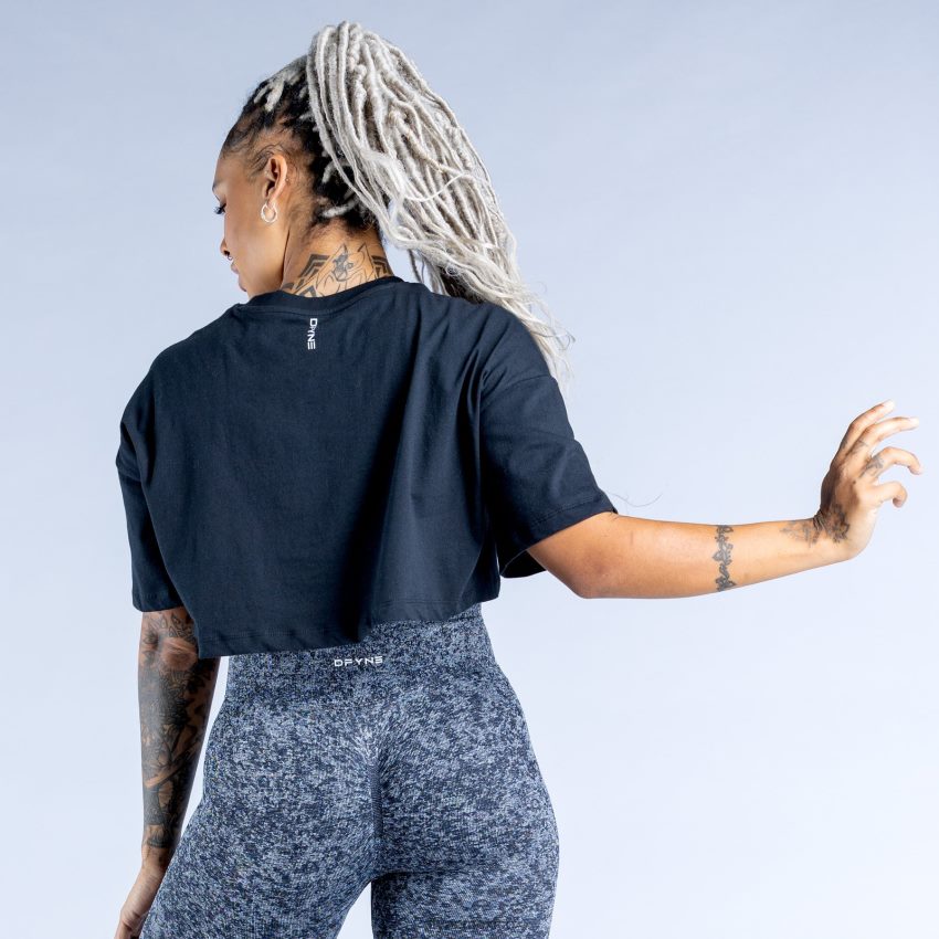 Dfyne revivir crop topnegro ropa D4406D32