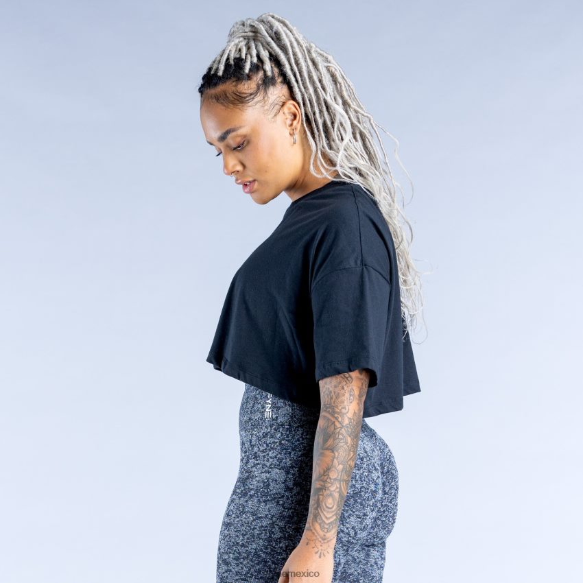 Dfyne revivir crop topnegro ropa D4406D32