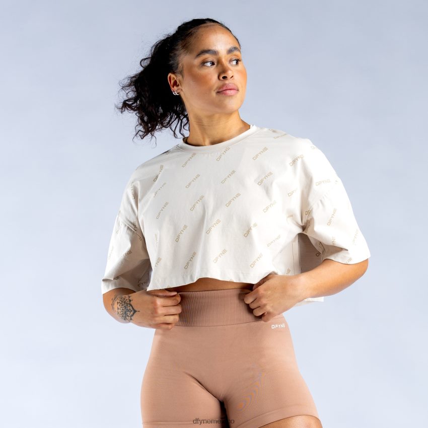 Dfyne top corto revive característicobroncearse ropa D4406D54