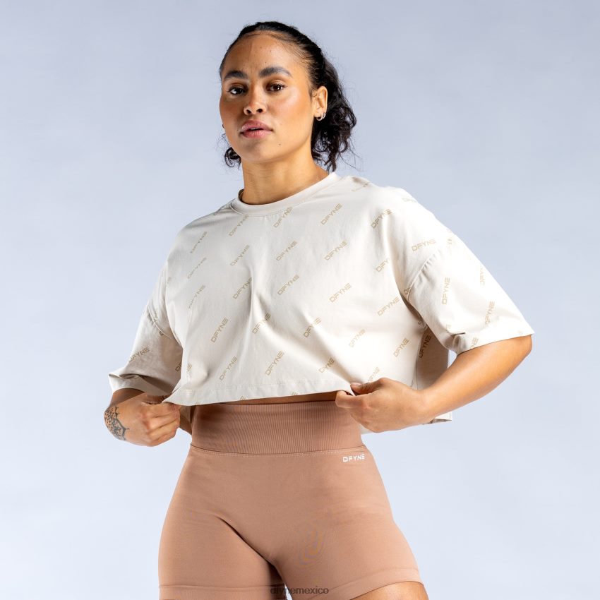 Dfyne top corto revive característicobroncearse ropa D4406D54