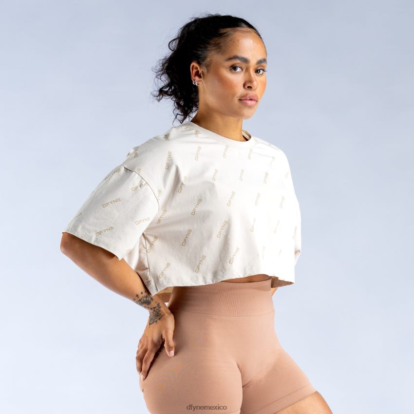 Dfyne top corto revive característicobroncearse ropa D4406D54