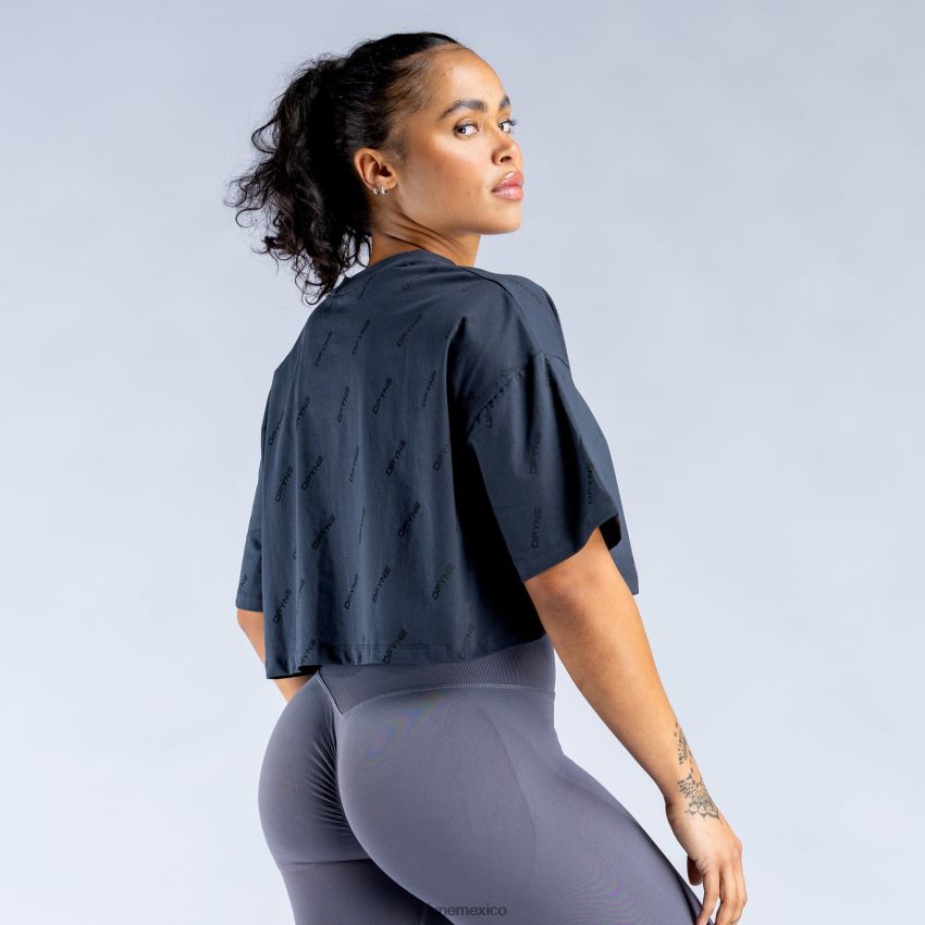 Dfyne top corto revive característicopizarra gris ropa D4406D52