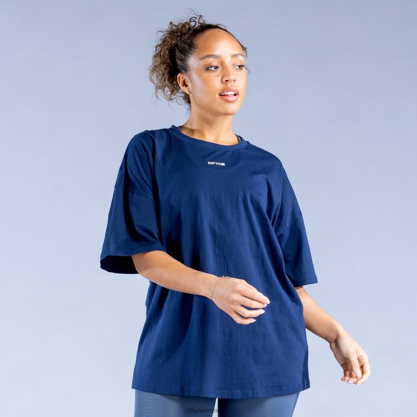 Dfyne luxe revive camiseta extragrandeazul zafiro oscuro tapas D4406D138