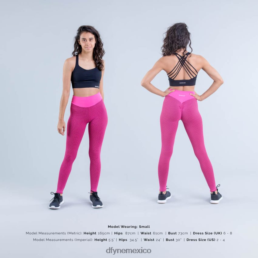 Dfyne sujetador deportivo de sujeción media Originnegro mate tapas D4406D117