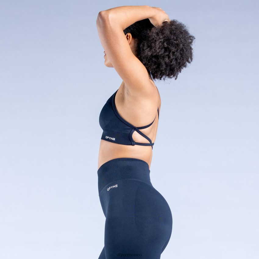 Dfyne sujetador deportivo dinámico sin espalda 1carbón tapas D4406D17