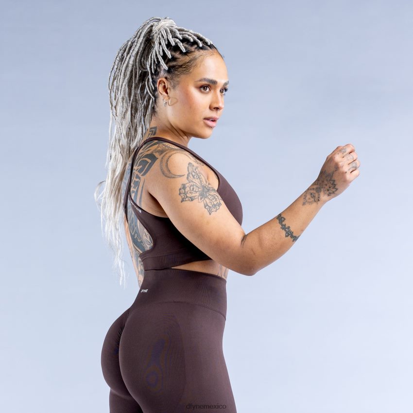 Dfyne sujetador deportivo dinámicochocolate Cafe tapas D4406D43