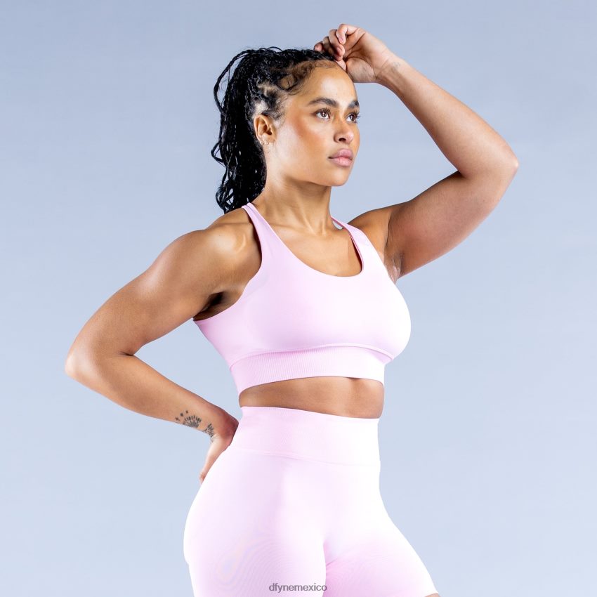 Dfyne sujetador deportivo dinámicorosa claro rosa tapas D4406D49